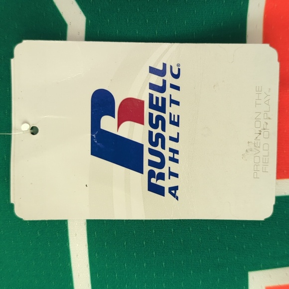 NWT Russell Athletics Rattlers Sublimated Dri-Power #17 Jersey M Green - Picture 10 of 16